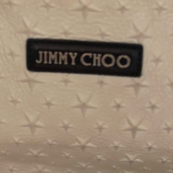 Jimmy Choo Sofia Cream Star-Embossed Tote - Picture 2 of 9
